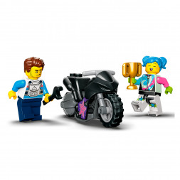 Конструктор LEGO City 60341 Трюковое испытание «Нокдаун»