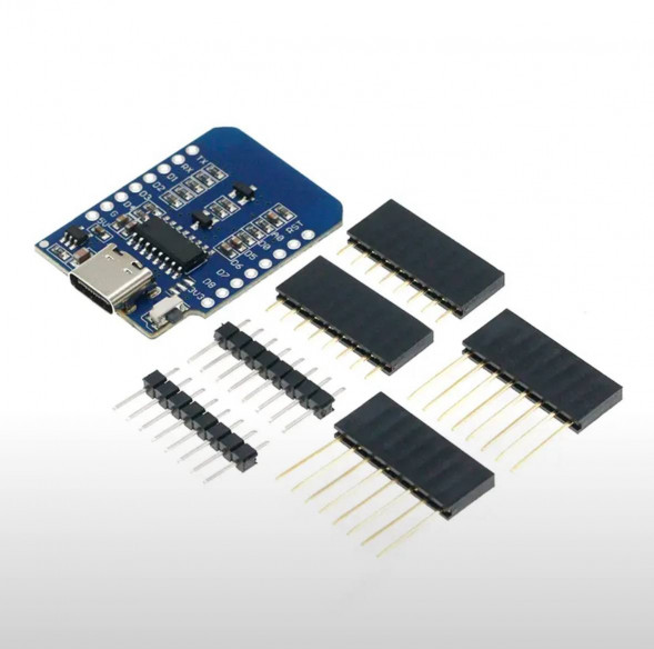 Микроконтроллер Wemos D1 mini ESP8266 с разъемом TYPE-C в Мурманске