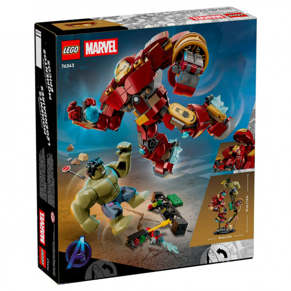 Конструктор LEGO Super Heroes 76343 Легендарная битва Халкбастера против Халка в Мурманске