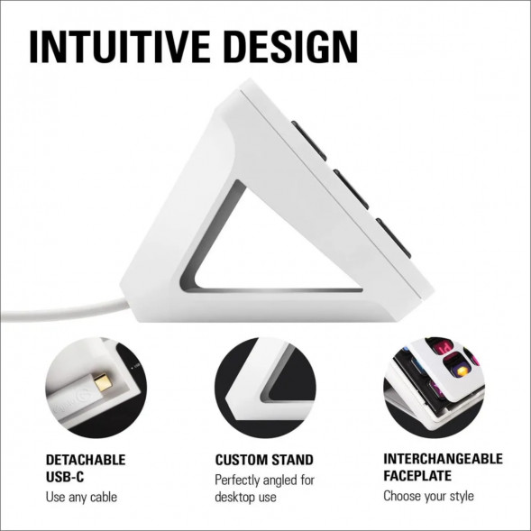 Контроллер Elgato Stream Deck MK.2, белый в Мурманске