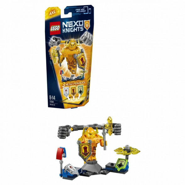 Конструктор LEGO Nexo Knights 70336 Аксель — Абсолютная сила в Мурманске