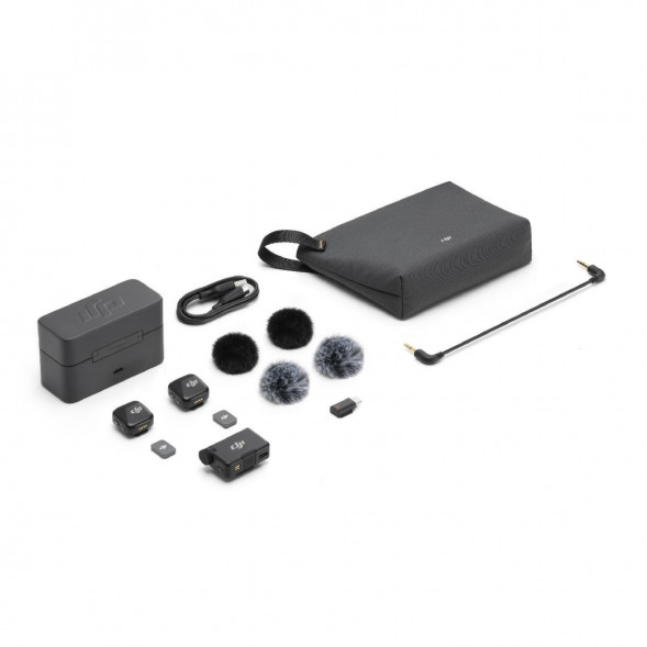 Микрофон DJI Mic Mini (2 TX + 1 RX + зарядный кейс) в Мурманске