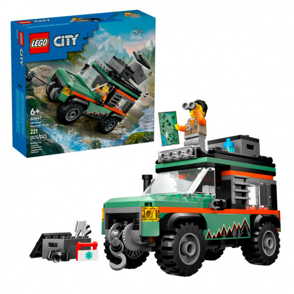 Конструктор LEGO City 60447 Внедорожный горный грузовик в Мурманске