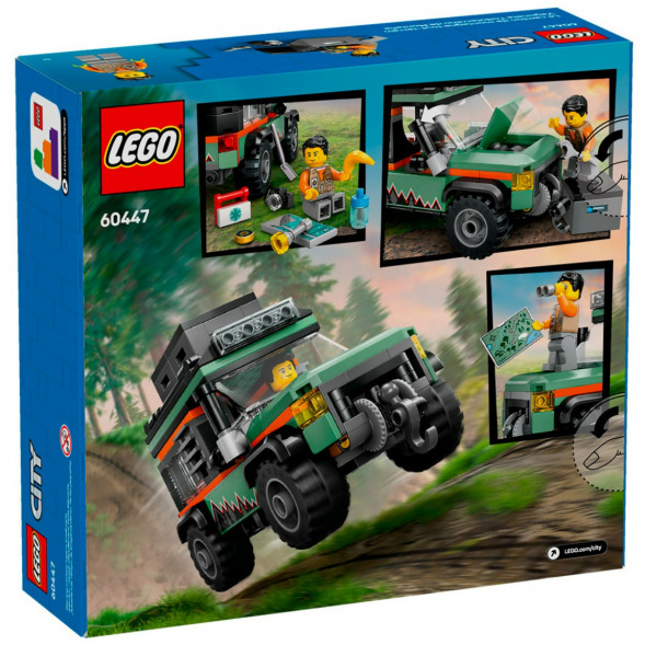 Конструктор LEGO City 60447 Внедорожный горный грузовик в Мурманске