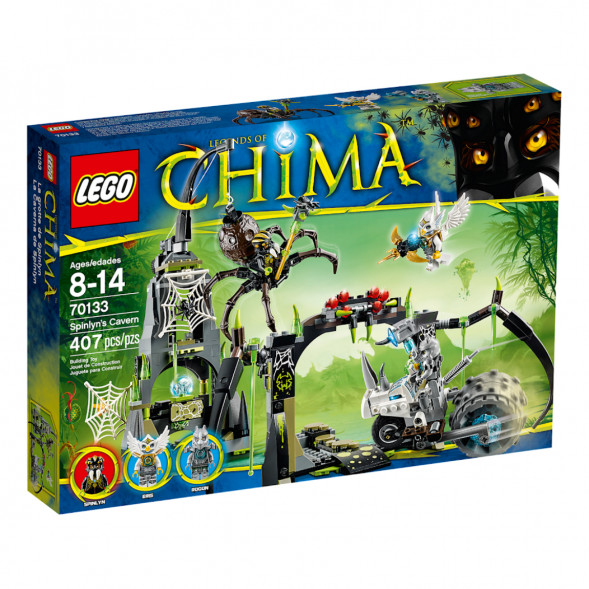 Конструктор LEGO Legends Of Chima 70133 Пещера Спинлина в Мурманске