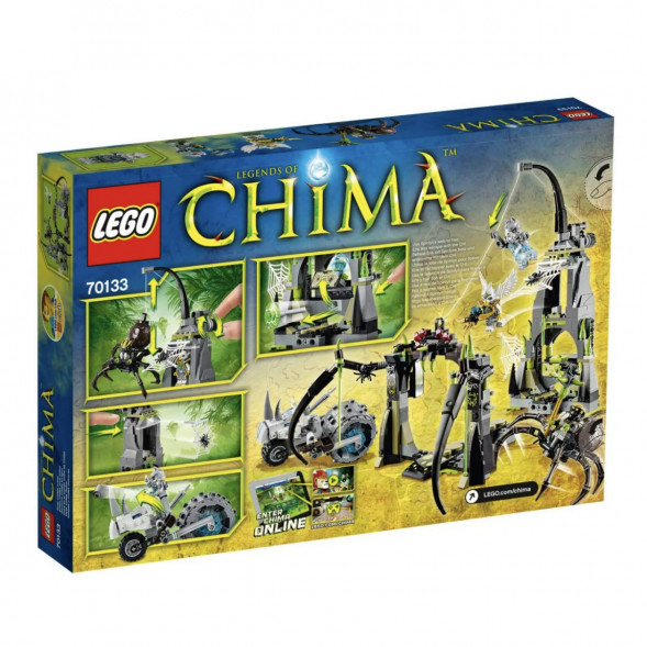 Конструктор LEGO Legends Of Chima 70133 Пещера Спинлина в Мурманске