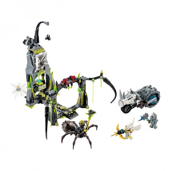 Конструктор LEGO Legends Of Chima 70133 Пещера Спинлина в Мурманске