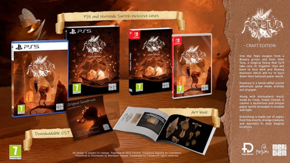 Игра Papetura. Craft Edition [Nintendo Switch, русские субтитры] в Мурманске