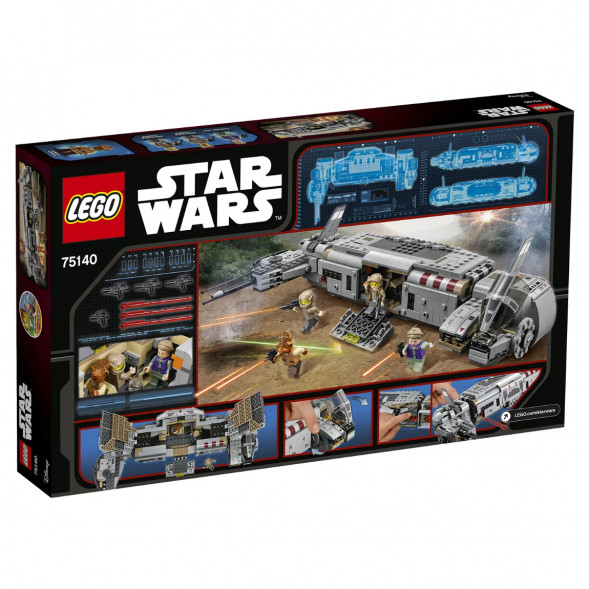 Конструктор LEGO Star Wars 75140 Военный транспорт Сопротивления в Мурманске
