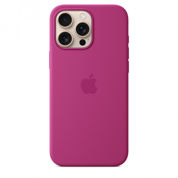 Чехол Apple для iPhone 16 Pro Max Silicone MagSafe, Fuchsia (MYYX3ZM/A) в Мурманске