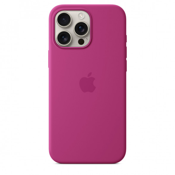 Чехол Apple для iPhone 16 Pro Max Silicone MagSafe, Fuchsia (MYYX3ZM/A) в Мурманске