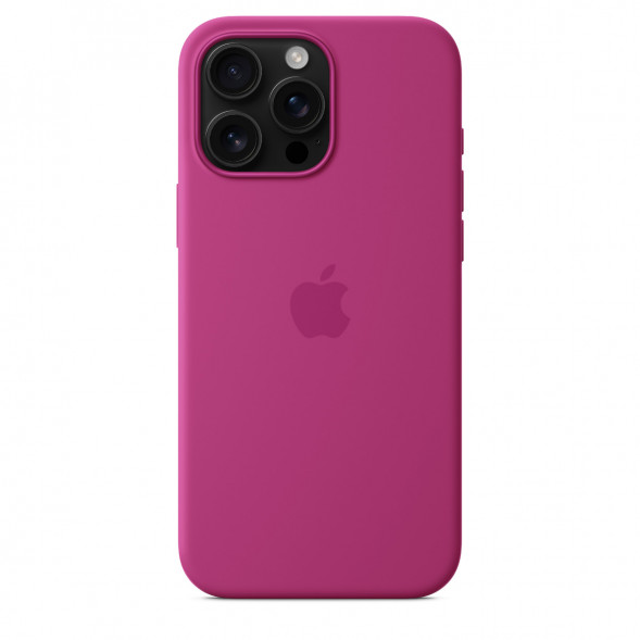 Чехол Apple для iPhone 16 Pro Max Silicone MagSafe, Fuchsia (MYYX3ZM/A) в Мурманске