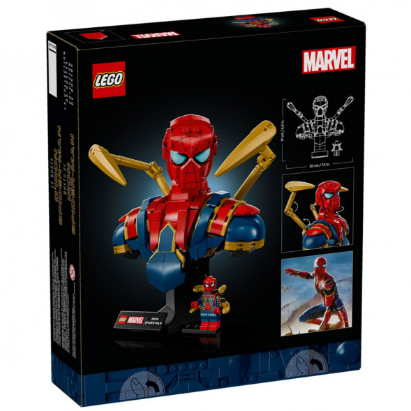 Конструктор LEGO Super Heroes 76326 Бюст Железного Человека-паука в Мурманске