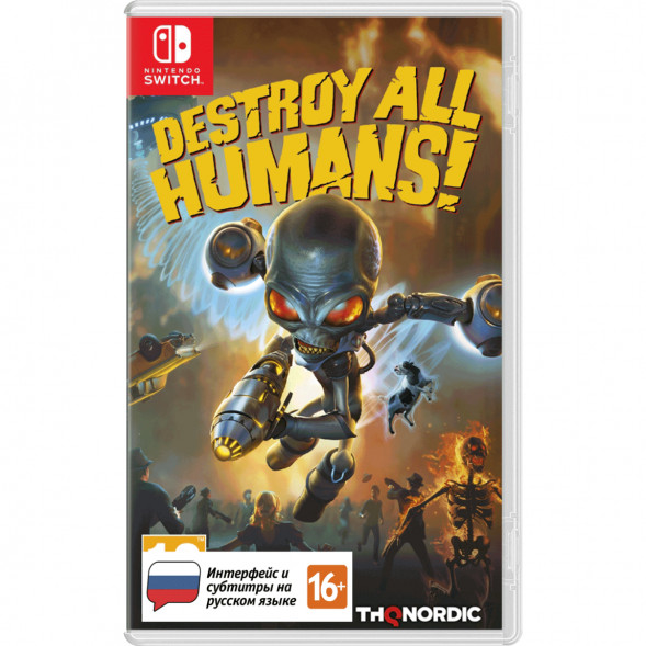 Игра Destroy All Humans! [Nintendo Switch, русские субтитры] в Мурманске