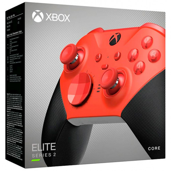 Геймпад Microsoft Xbox Elite Wireless Controller Series 2 Core, красный в Мурманске