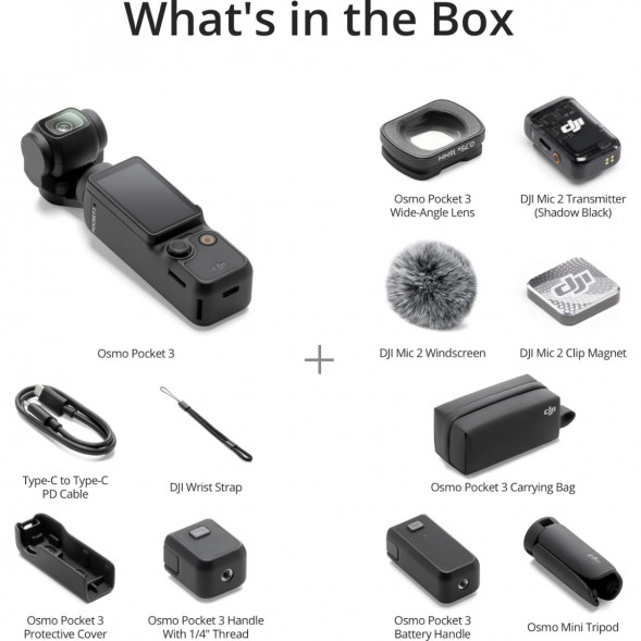 Экшн-камера DJI Osmo Pocket 3 Creator Combo в Мурманске