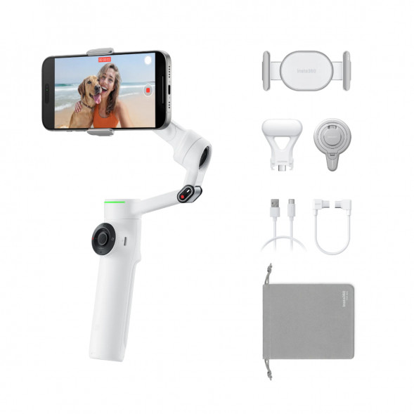 Стабилизатор Insta360 Flow 2 Pro Creator Kit, Summit White в Мурманске