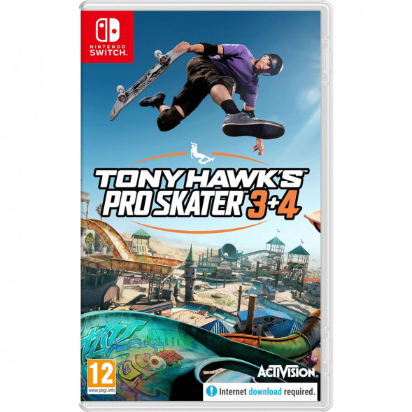 Игра Tony Hawk&amp;#039;s Pro Skater 3 + 4 [Nintendo Switch, английская версия] в Мурманске