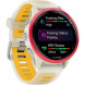 Умные часы Garmin Forerunner 570 42 мм Raspberry Aluminium/Translucent Bone/Mango 010-02970-02 в Мурманске