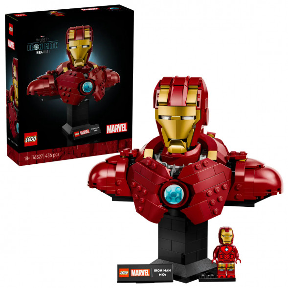 Конструктор LEGO Super Heroes 76327 Бюст Железного человека MK4 в Мурманске