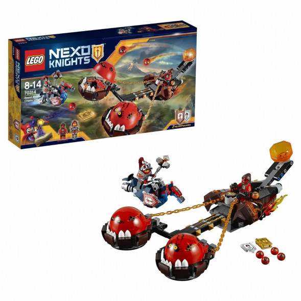 Конструктор LEGO Nexo Knights 70314 Безумная колесница Укротителя в Мурманске