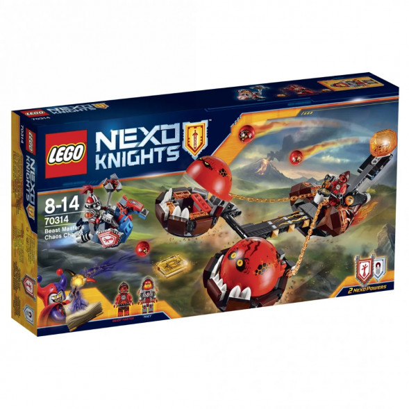 Конструктор LEGO Nexo Knights 70314 Безумная колесница Укротителя в Мурманске