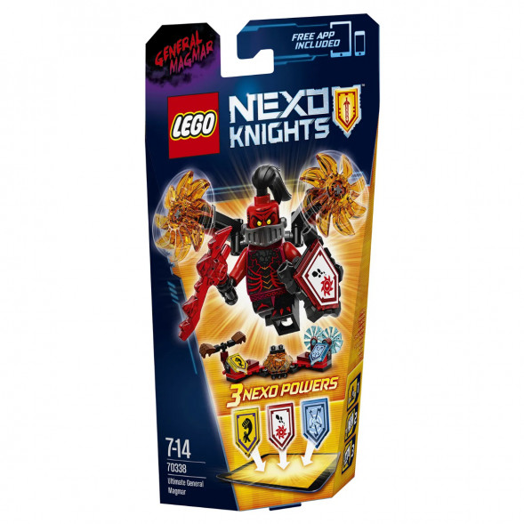 Конструктор LEGO Nexo Knights 70338 Генерал Магмар — Абсолютная сила в Мурманске