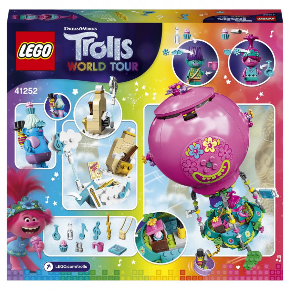 Конструктор LEGO Trolls 41252 Путешествие Розочки на воздушном шаре в Мурманске