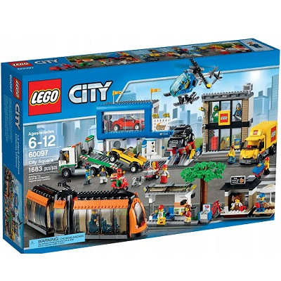 Конструктор LEGO City 60097 Городская площадь, 1683 дет. в Мурманске