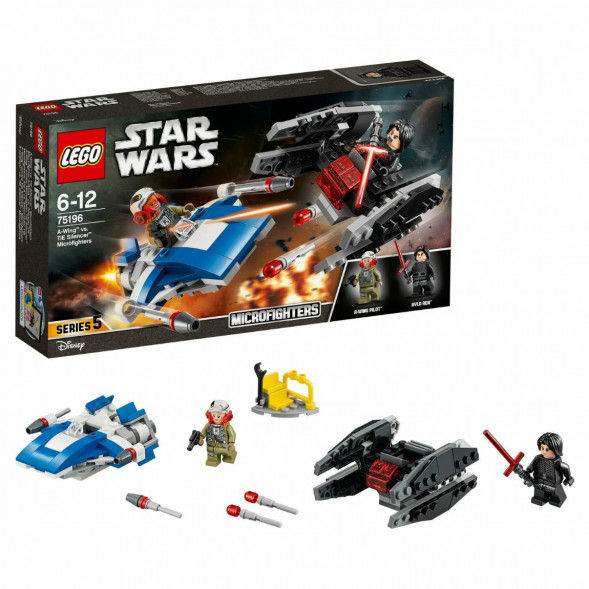 Конструктор LEGO Star Wars 75196 Истребитель типа A против бесшумного истребителя СИД в Мурманске