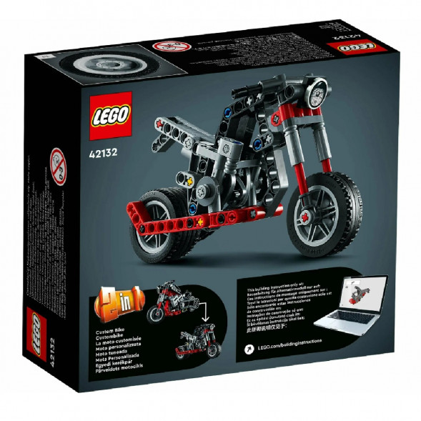 Конструктор LEGO Technic 42132 Мотоцикл в Мурманске