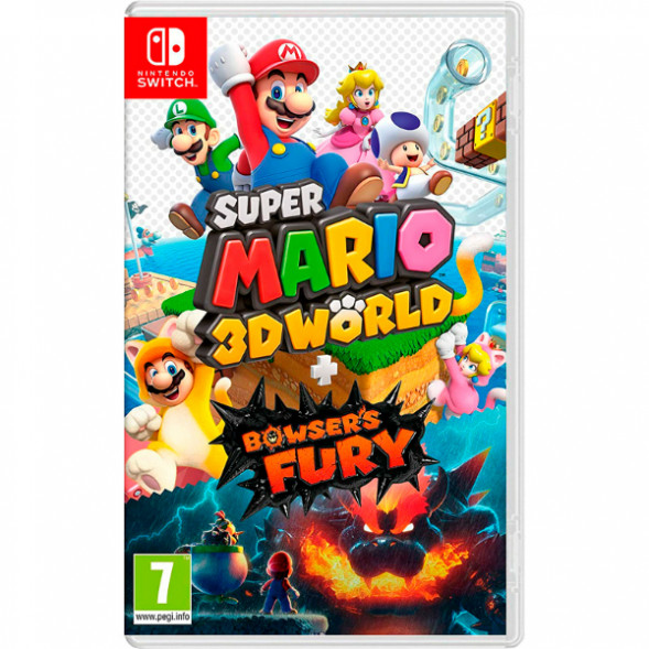 Игра Super Mario 3D World + Bowser&amp;#039;s Fury [Nintendo Switch, русские субтитры] в Мурманске