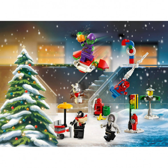 Конструктор LEGO Super Heroes 76293 Новогодний календарь Человек-паук, 2024 в Мурманске
