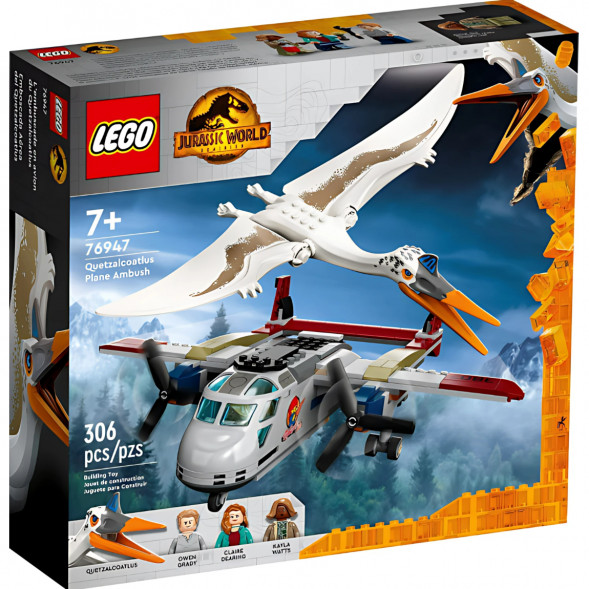 Конструктор LEGO Jurassic World 76947 Кетцалькоатль: нападение на самолёт в Мурманске