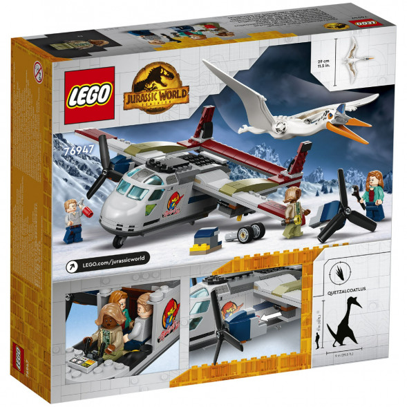 Конструктор LEGO Jurassic World 76947 Кетцалькоатль: нападение на самолёт в Мурманске