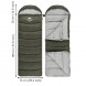 Спальный мешок Naturehike U250 (Правый), коричневый в Мурманске