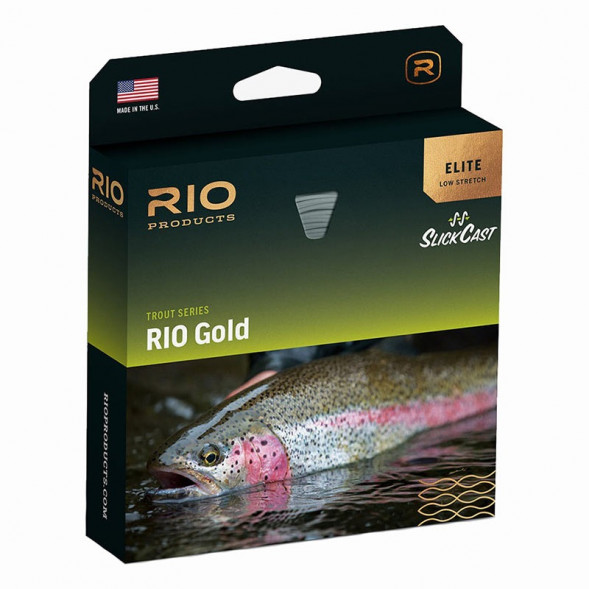 Леска RIO Elite Gold WF5F, Moss/Gold/Gray в Мурманске