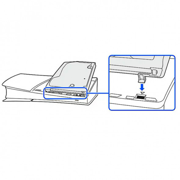 Дисковод Sony для Playstation 5 Pro / Slim, белый в Мурманске
