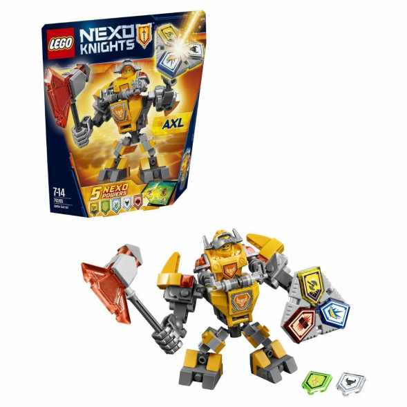Конструктор LEGO Nexo Knights 70365 Боевые доспехи Акселя в Мурманске