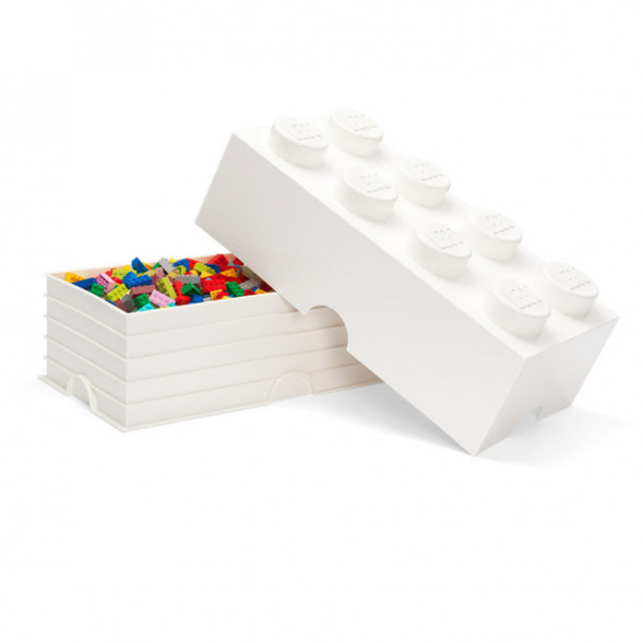 Пластиковый кубик для хранения LEGO Creator 4004, белый в Мурманске