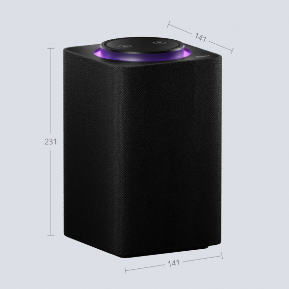 Умная колонка Яндекс Станция Макс с Zigbee, черный в Мурманске