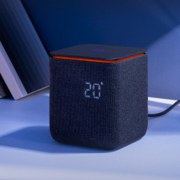 Умная колонка Яндекс Станция Миди с Алисой на YaGPT, чёрный