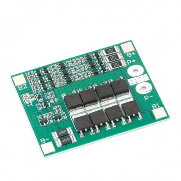 Плата защиты аккумулятора BMS 3S 25A для Li-ion в Мурманске