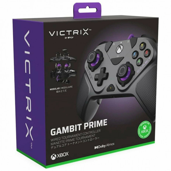 Проводной геймпад PDP Victrix Gambit Prime Tournament Controller Xbox One/Series/PC, черный в Мурманске
