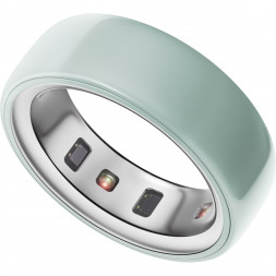 Умное кольцо Oura Ring 4 Ceramic (размер 6), Морской прилив/Tide