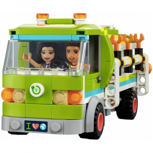 Конструктор LEGO Friends 41712 Грузовик для переработки отходов в Мурманске