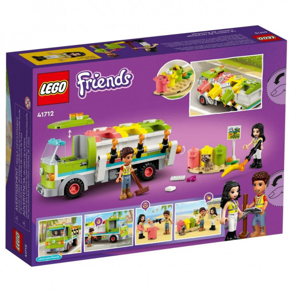 Конструктор LEGO Friends 41712 Грузовик для переработки отходов в Мурманске