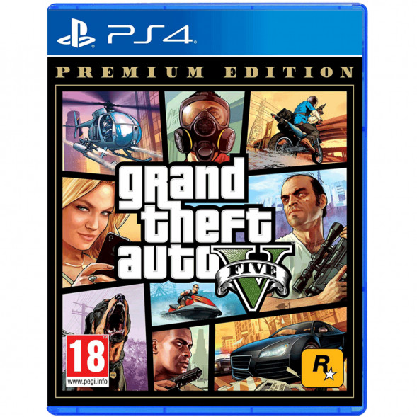 Grand Theft Auto V Premium Edition [PS4, русские субтитры] в Мурманске