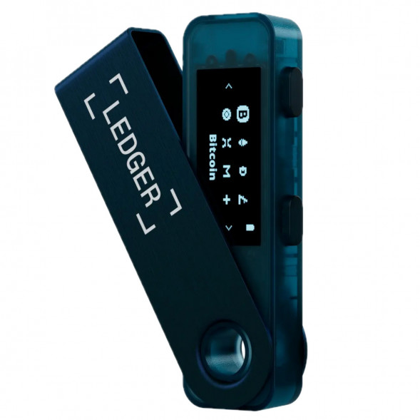 Криптокошелек Ledger Nano S Plus 1 шт., Sapphire Blue в Мурманске