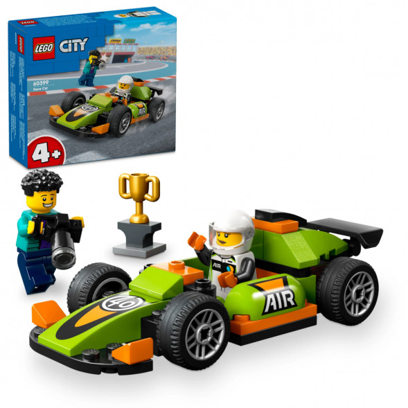 Конструктор LEGO City 60399 Зеленый Гоночный автомобиль в Мурманске